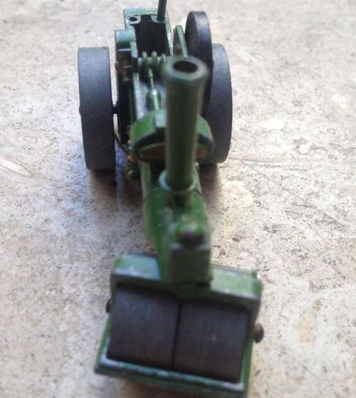 vintage bulldozer steam diecast toy