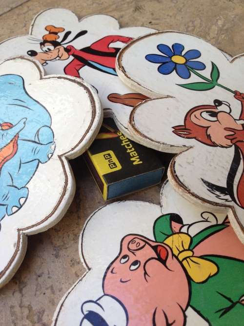 vintage disney wall decorations 4 of