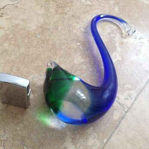 Murano swan 27 cm