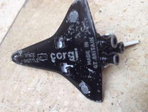 corgi space shuttle, moonraker james bond , 1979