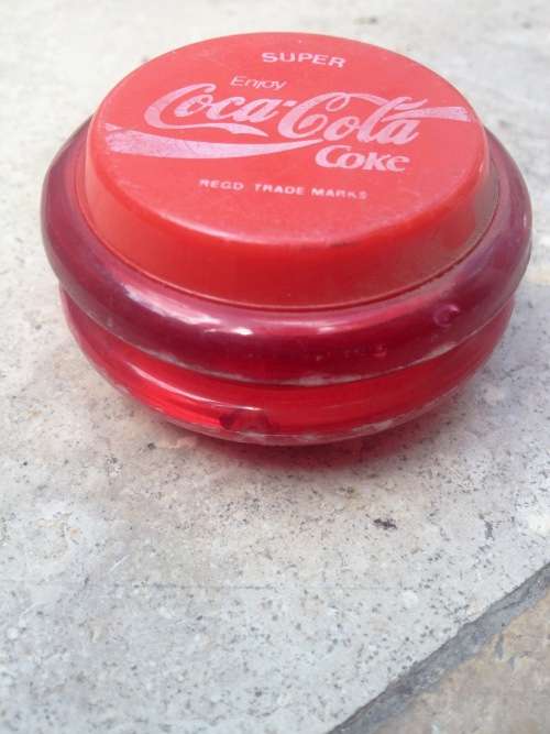 vintage super coke cola yo yo