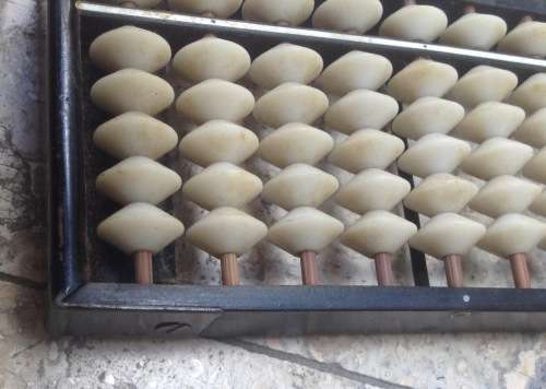 vintage abacus chinese