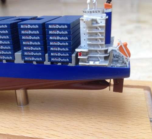 MMCE M/V NILEDUTCH cargo ship scale model boxed with Certificate of exclusivity