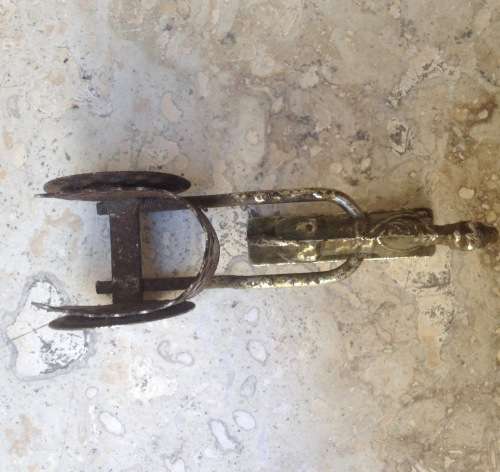 metal horse and cart miniature