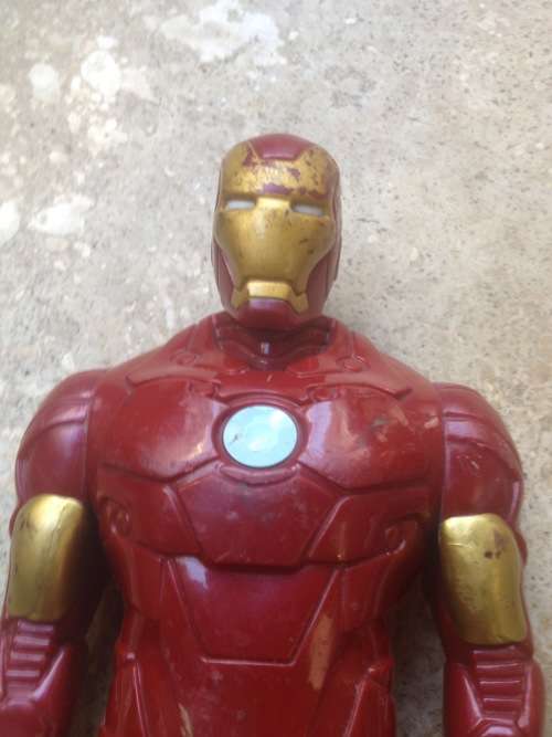 Marvel Iron man figure 2013 with dvd the movie 2008