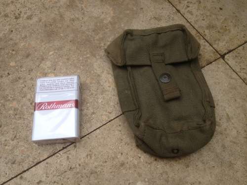 vintage army pouch