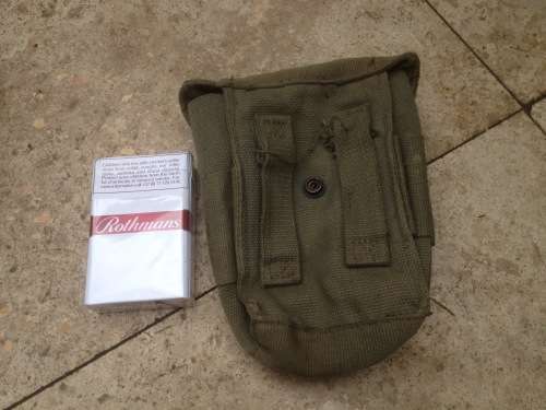 vintage army pouch
