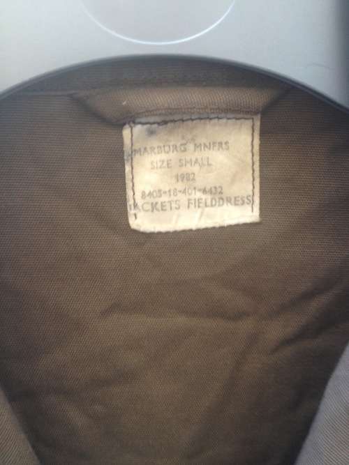 old SADF jacket long sleeve , small 1982