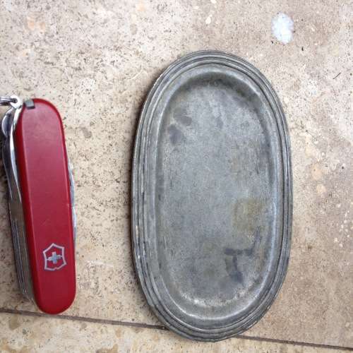 vintage Real 937 Pewter small plate
