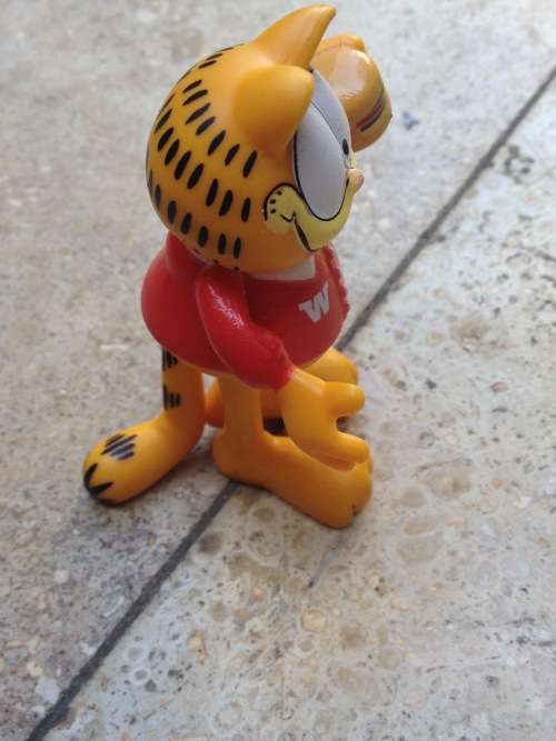 Garfield paws pvc figure with Garfield mug