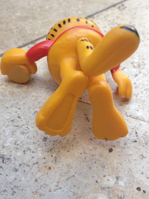 Garfield paws pvc figure with Garfield mug
