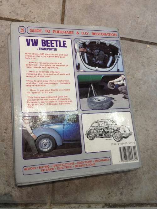 guide to purchase and diy restoration VW Beetle and Transporter