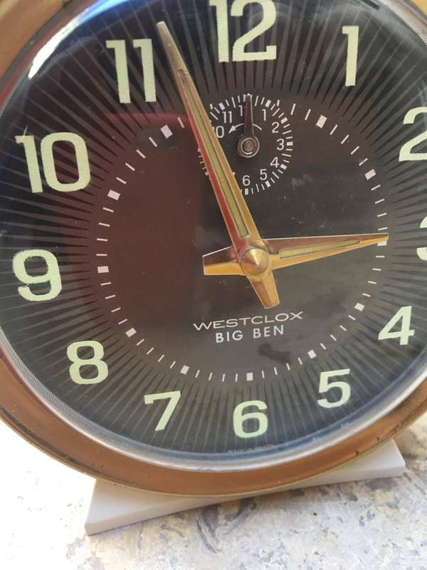 vintage westclox Big Ben , working