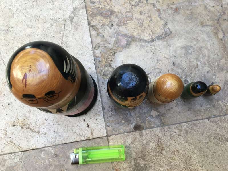 nesting doll with 5