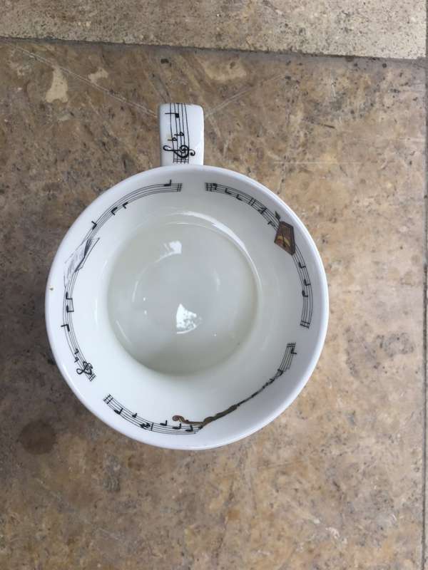Hudson Middleton Musical teds mug , fine bone china