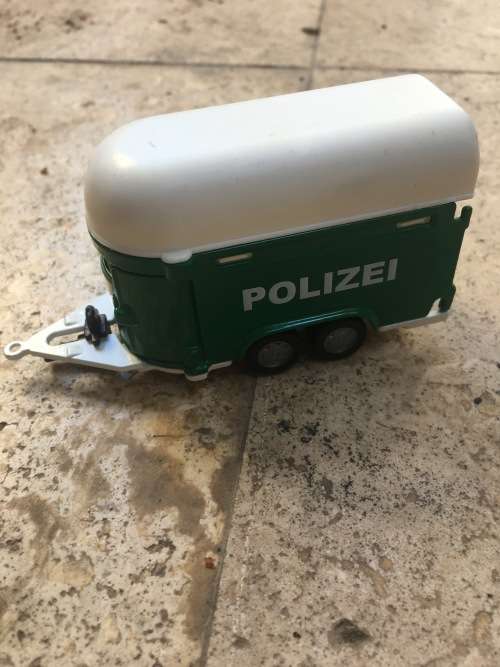 Siku 1996 , diecast , Polizei trailer rare 1,55