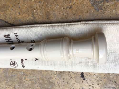 vintage yamaha soprano recorder baroque YRS-24B flute