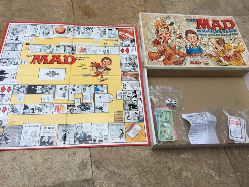 vintage mad magazine game by parker brothers