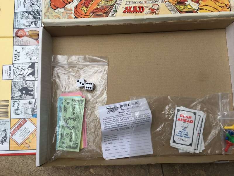 vintage mad magazine game by parker brothers