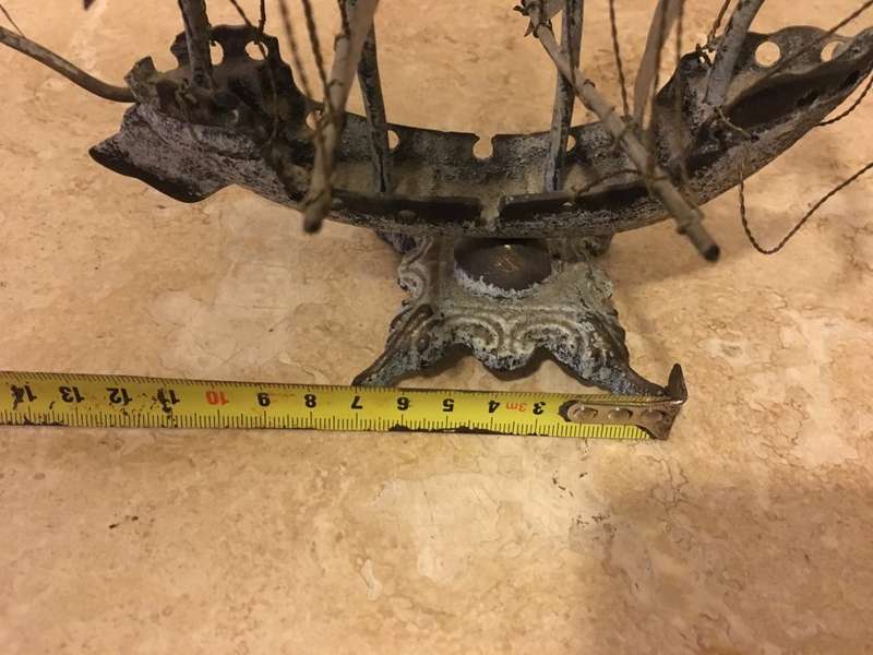 1950's,  Vintage bronze diaz ship model