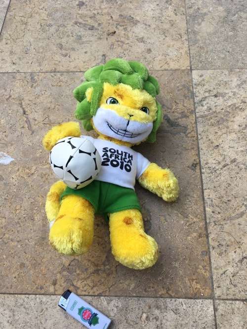 soccer world cup 2010 mascot soft toy