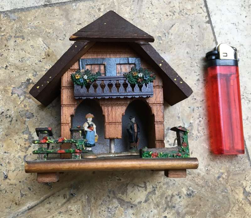 vintage weather house