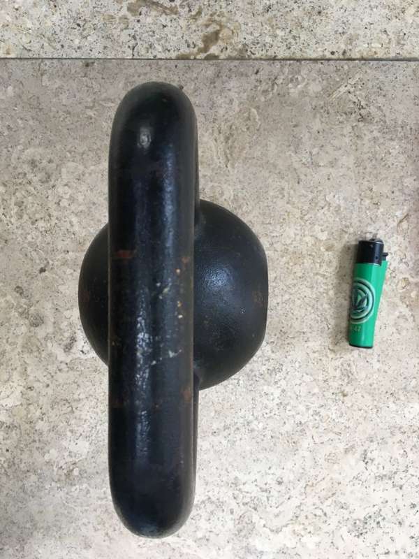vintage RKC russian kettlebell 18 lbs , 8 kg