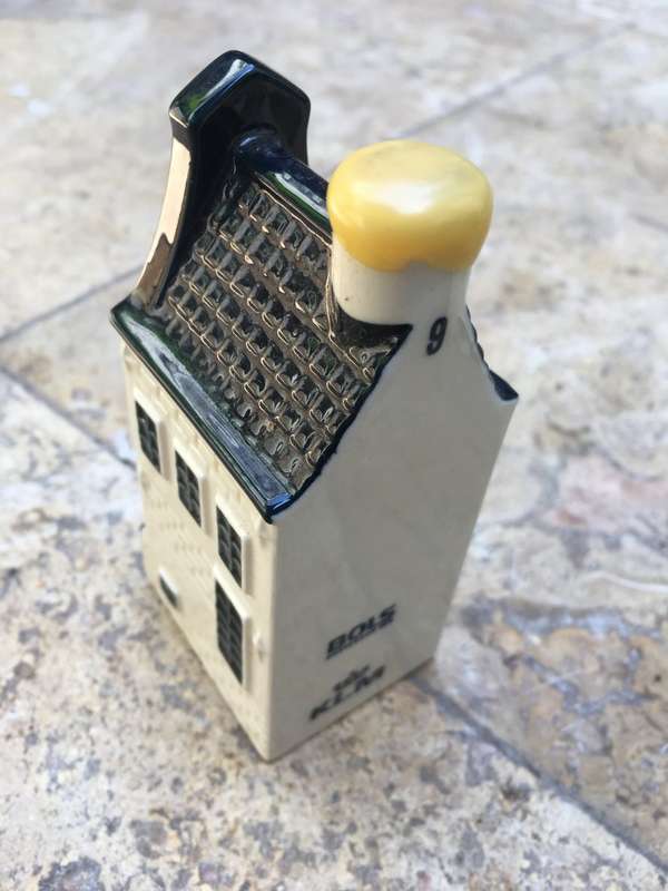 BLUE DELFT'S KLM BOLS HOUSE (NO 9)
