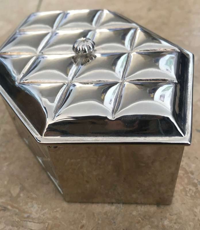vintage vera lucino trinket box , 2002