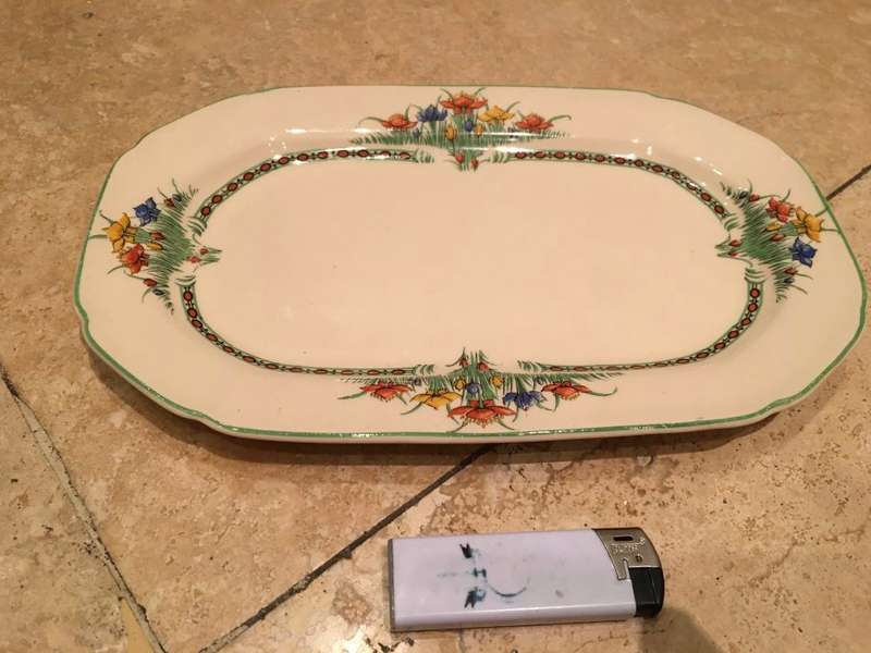 vintage John Maddock lovely serve plate