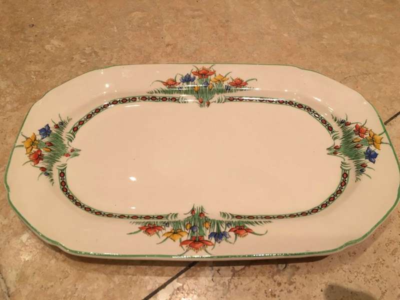vintage John Maddock lovely serve plate