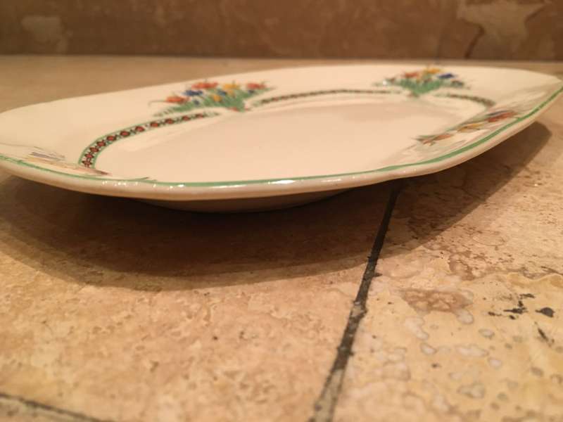 vintage John Maddock lovely serve plate