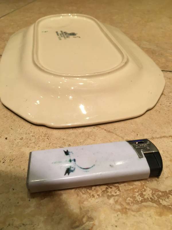 vintage John Maddock lovely serve plate