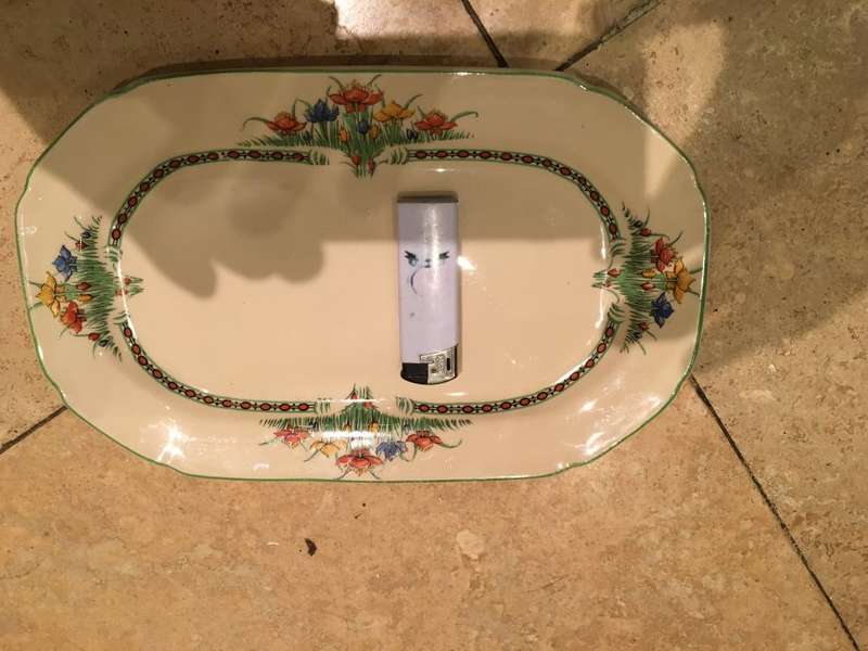 vintage John Maddock lovely serve plate