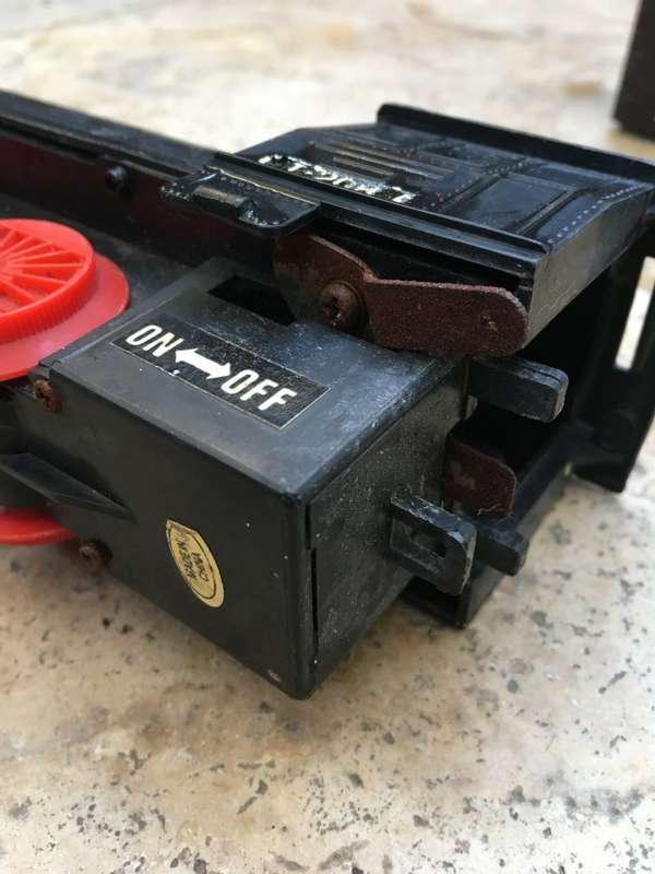 old battery power train pvc and building , tlc