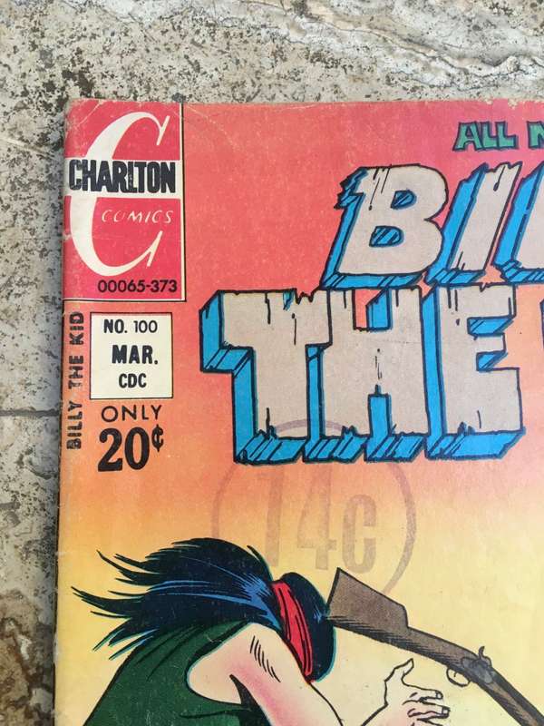 vintage Charlton comics lot of 4 , old comics