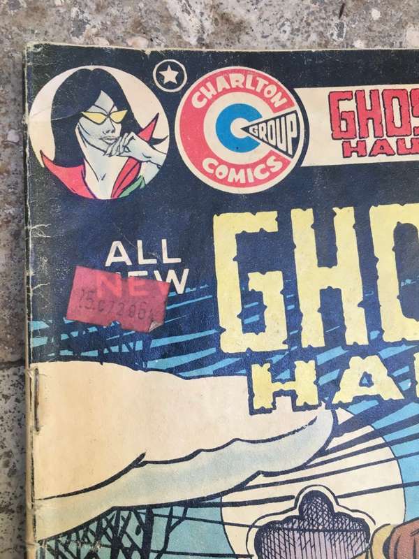 vintage Charlton comics lot of 4 , old comics