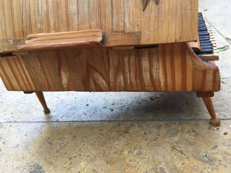 vintage Piano jewellery box , maria