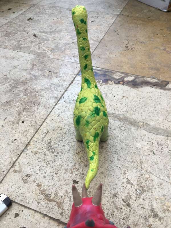 pair of wing crown dinasaur 2007 lot