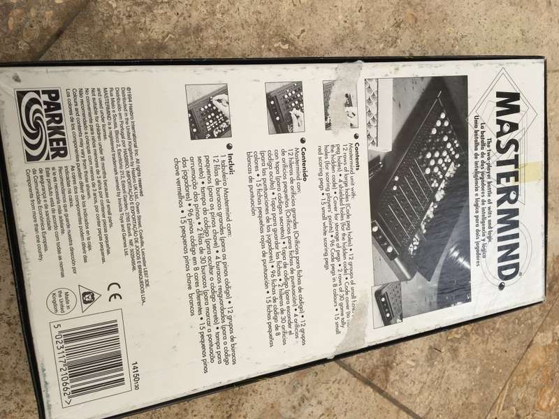 mastermind by Parker / hasbro 1994