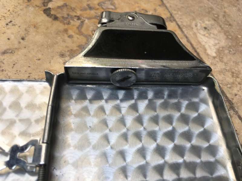 vintage Ronson  mastercase lighter , with cigarette holder