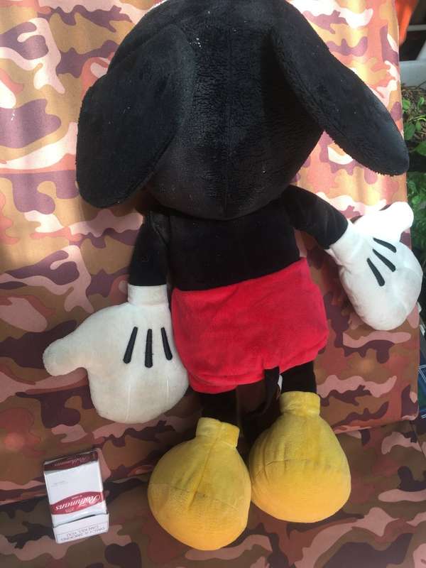 vintage Mickey Mouse , disney large soft toy