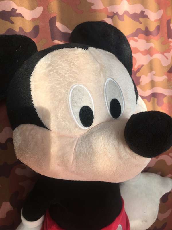 vintage Mickey Mouse , disney large soft toy