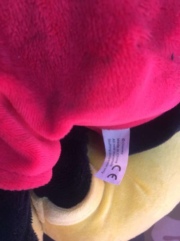 vintage Mickey Mouse , disney large soft toy