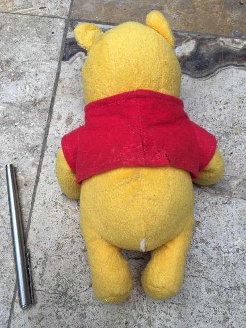 vintage small Winnie the Pooh bear soft doll