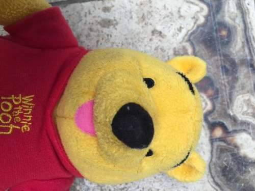 vintage small Winnie the Pooh bear soft doll