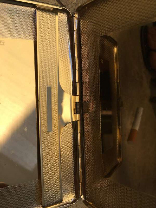 vintage Kincraft  cigarette case