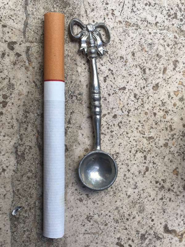 Minton fine bone china ,Alpine springs salt holder with a mustard spoon