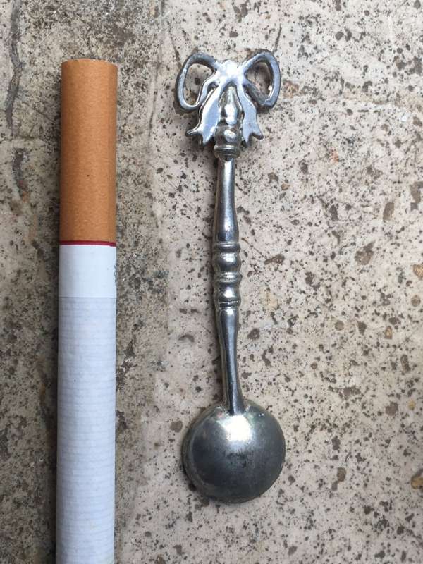 Minton fine bone china ,Alpine springs salt holder with a mustard spoon
