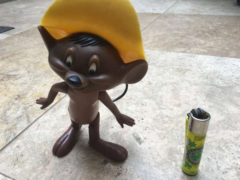 vintage speedy conzalez mouse toy R Daken , hong kong 1970